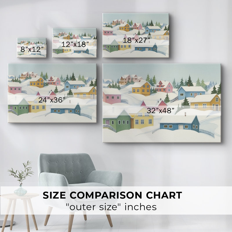 «Silver Carol» - toile tendue avec châssis de qualité supérieure, H 18 po x l 12 po