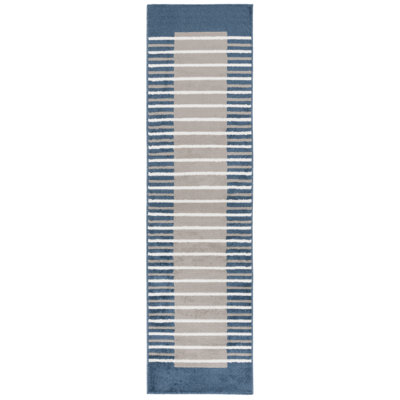 Bedoya Performance Striped Rug