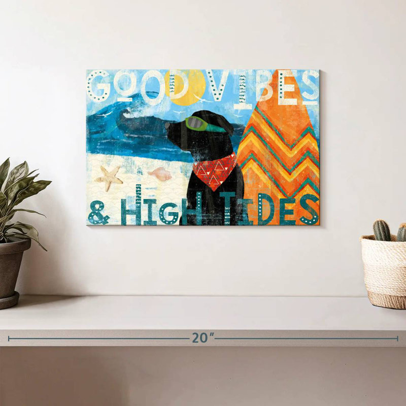 Tergel Good Vibes II, H 8 po x l 12 po