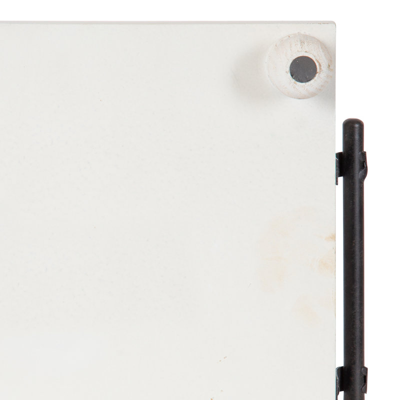 Jorgenson Solid Wood Tray, Distressed White