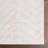 Roseanne Transitional Striped Performance Pink/Gray Rug-466406403