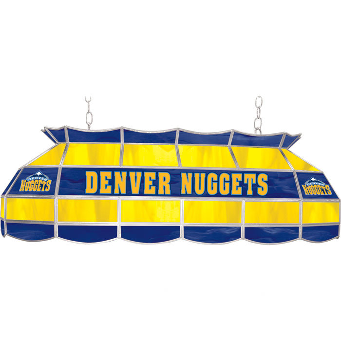 1 - Light Pool Table Lights Pendant, Denver Nuggets