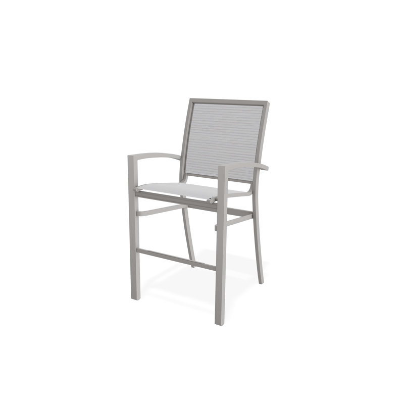 Kendall Outdoor 26'' Counter Stool, Warm Grey, Deacon