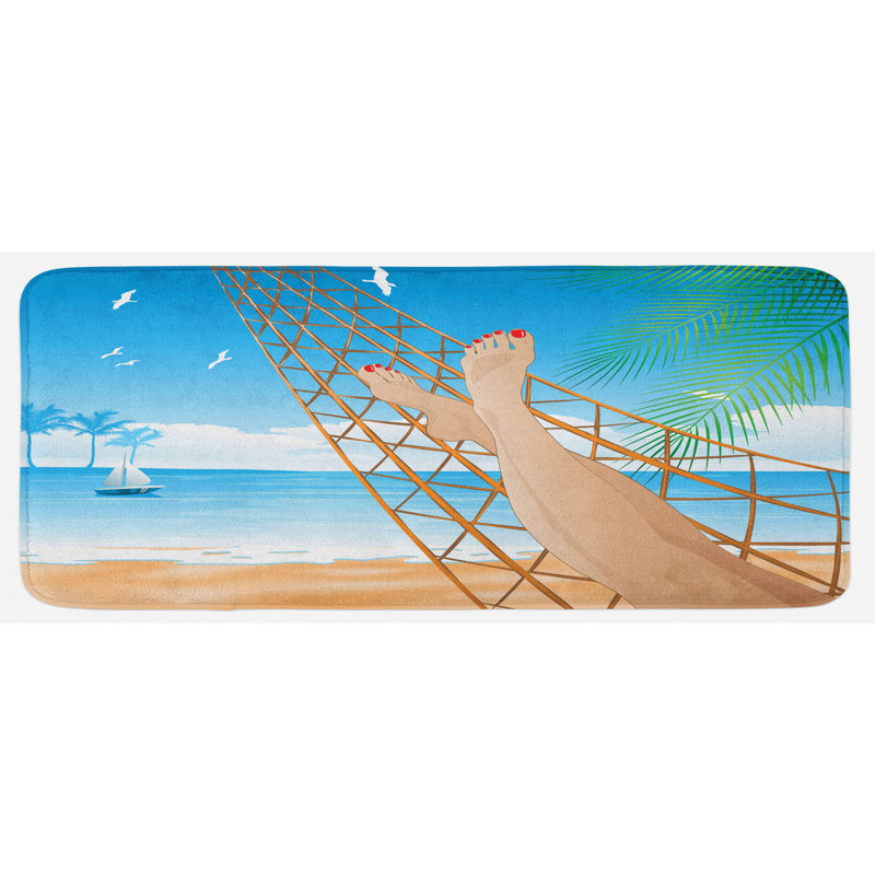 Tapis de cuisine beach