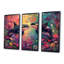 Alyviah - Ensemble de décoration murale baleine-107215442-107215448