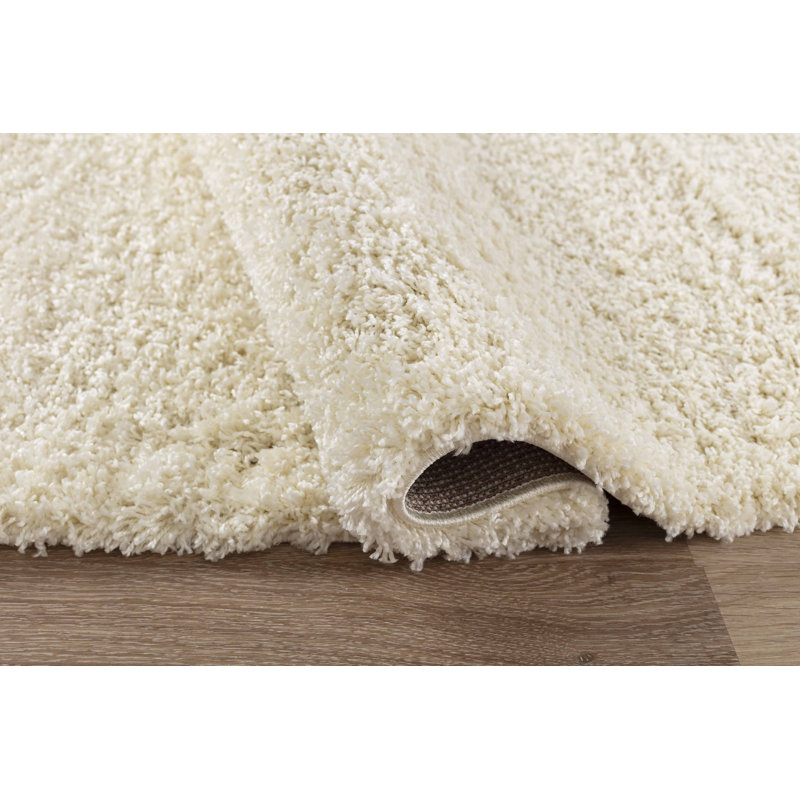 Esterly Ivory White Rug, Runner 60 x 220cm