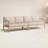 Amina 54'' Wide Outdoor Solid Wood Acacia Loveseat-95355965