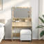 Dressing Table with Mirror-114308553