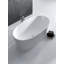 Ios 59.5" x 31.625" Freestanding Soaking Bathtub-51000308