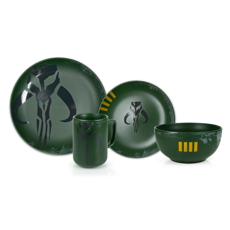 Brandolf Stoneware Dinnerware Set 4 Piece