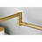 Pot Filler Faucet Wall Mount - Brass, Gold, Finish, Smooth Flow Mounted Folding Arm For Space Saving