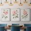Grandiflora I - Ensemble de 3 reproductions d'art-1808341268-1807908244