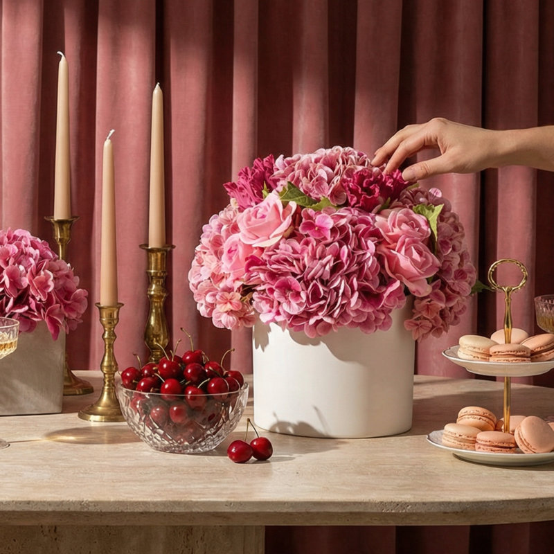 Amour RealTouch Mixed Floral Arrangement
