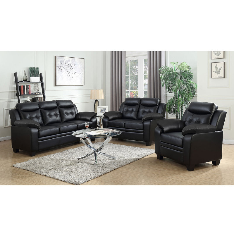 Fauteuil d'appoint rembourré et rembourré Winchell