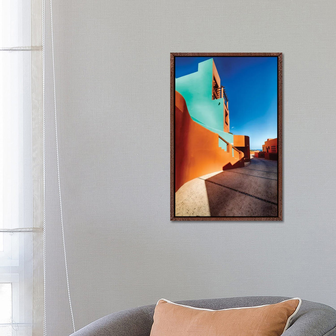 Sun Soaked Adobe, Cabo San Lucas, Mexico by George Oze - Gallery-Wrapped Canvas Giclée on Canvas