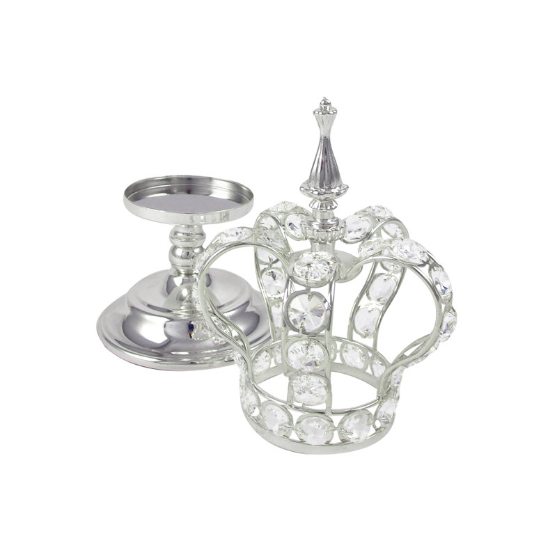 Scalise Figurines & Sculptures, Silver, 10.5" H x 5" W x 5" D