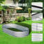 Ensemble de jardin surélevé galvanisé Backyard Expressions Home 8 x 4 x 1 pi, jardinière surélevée pour l'extérieur-111079652