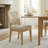 Jorge 9-Piece 63"-95" Extendable Solid Oak Dining Set With 8 Woven Chairs