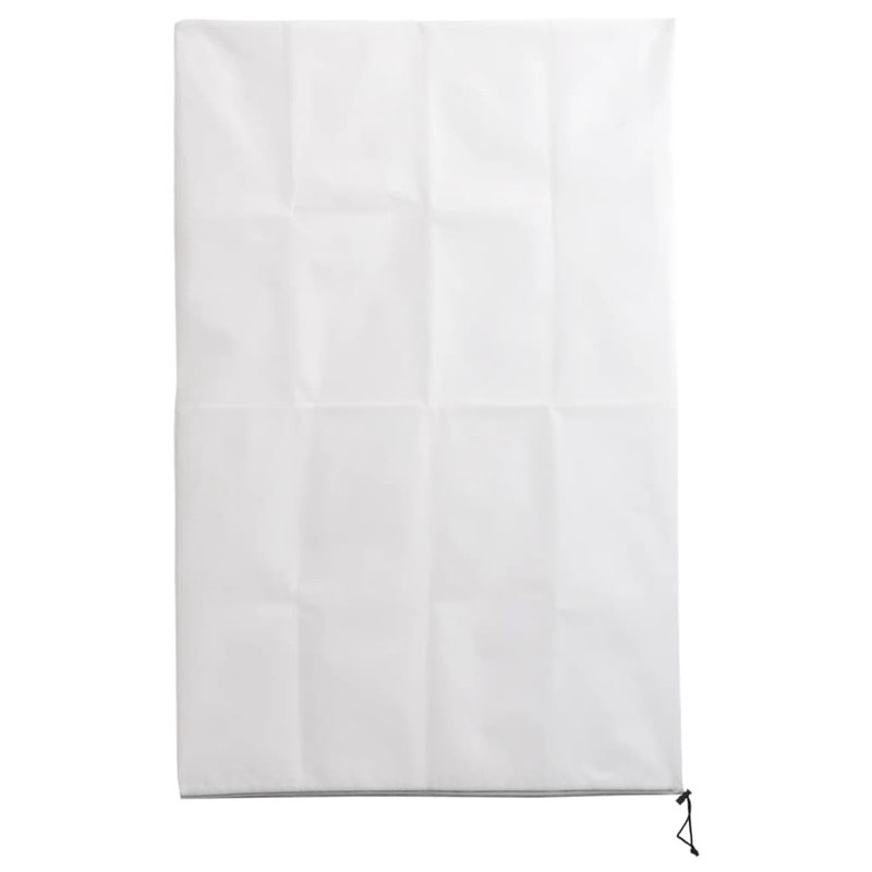  Paquet de 10 housses en molleton, H 61 po x l 39,4 po, Blanc, 10