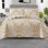 Latitude Vive Cammeron Floral Bedspread with Pillowcases