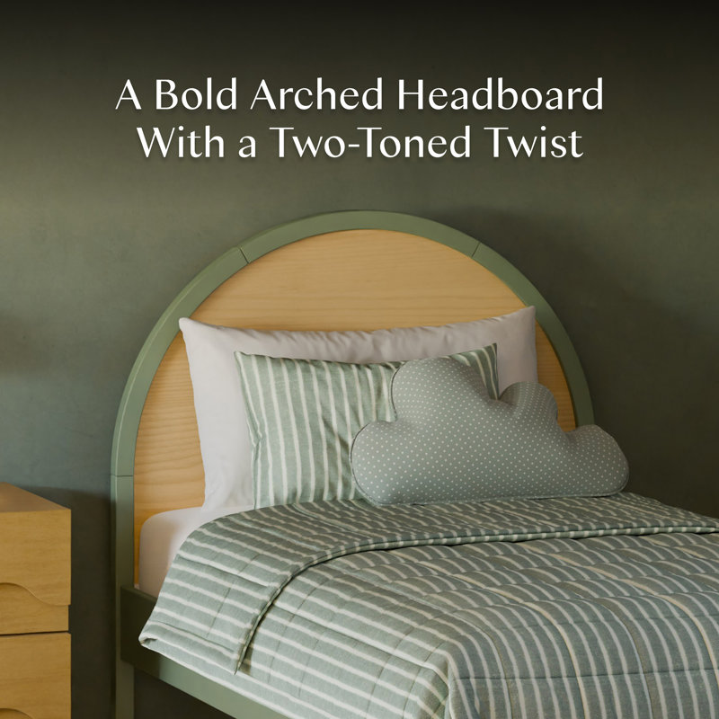 Moab Full Bed, Twin, Olive/Ash
