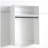 Devi White Wall Mounted Wood Closet System