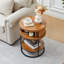 Table de bout ronde 23,6 "mariages