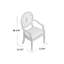 Fauteuil en coton 23,75 po Lucinda-48478113-48478116