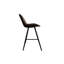 Upholstered Counter Stool with Metal Frame-88208211