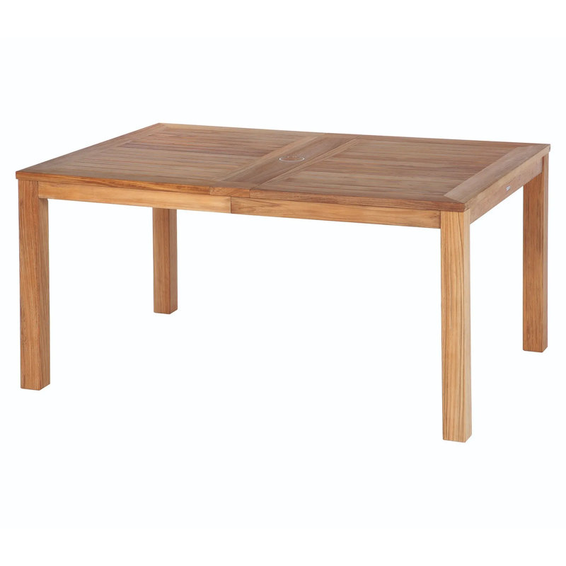 Linear Outdoor Teak Dining Table
