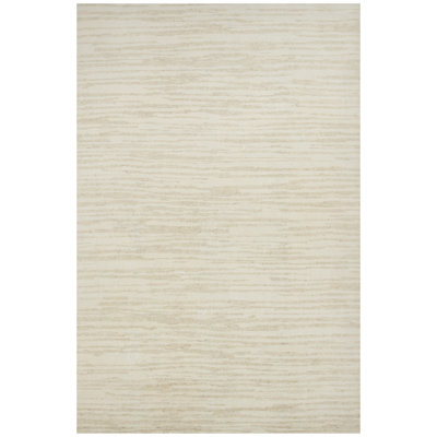 Tapis rectangulaire en laine noué à la main