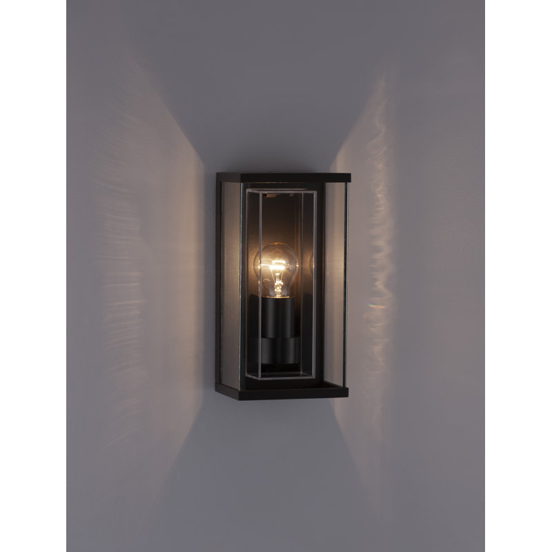 Black Outdoor Bulkhead Light