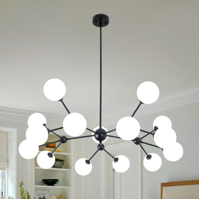 Lustre moderne à 15 lumières Lynanne