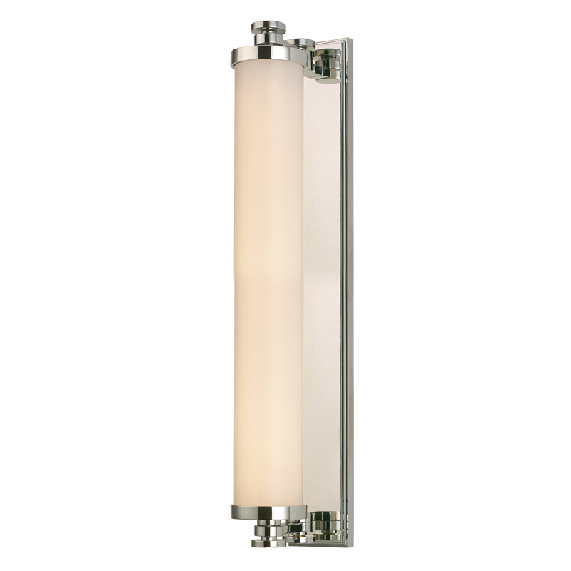 Sheridan 1 - Light LED Bath Bar, Polished Nickel, 23.5'' H X 3.25'' W X 6'' D