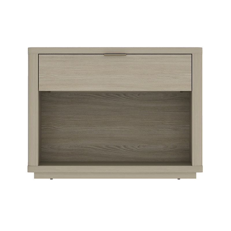 Evelyn 32" Nightstand In Natural (1-Drawer), Natural