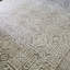 Tapis abstrait gris en microfibre tissé à la machine-854686414