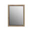 Garrison Rectangle Solid Wood Beveled Wall Mirror
