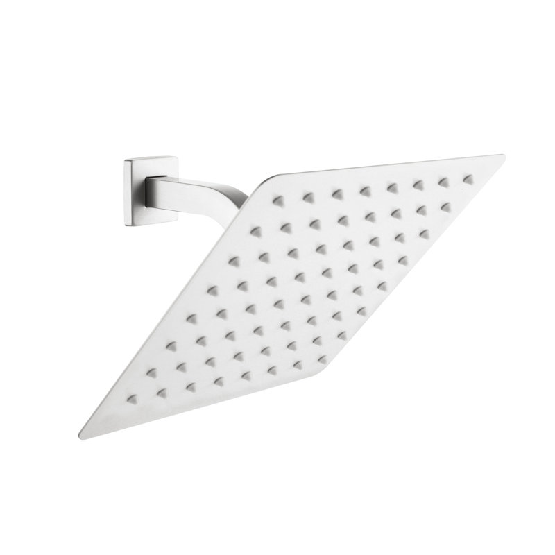 Ultra-thin 304 Stainless Steel Rainfall Shower Head - High Waterfall With Self Nozzles, Full Body Protection, Easy Installation Method, Terrific Showering Moment Simple Steps,