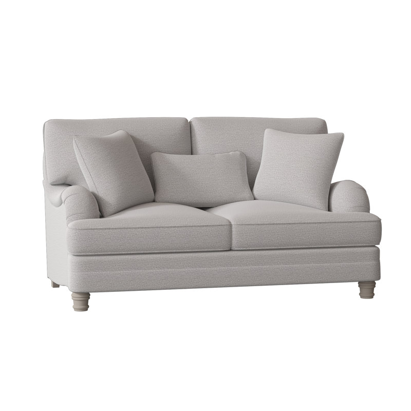 Tarleton Loveseat, Blanca, White 5555-000