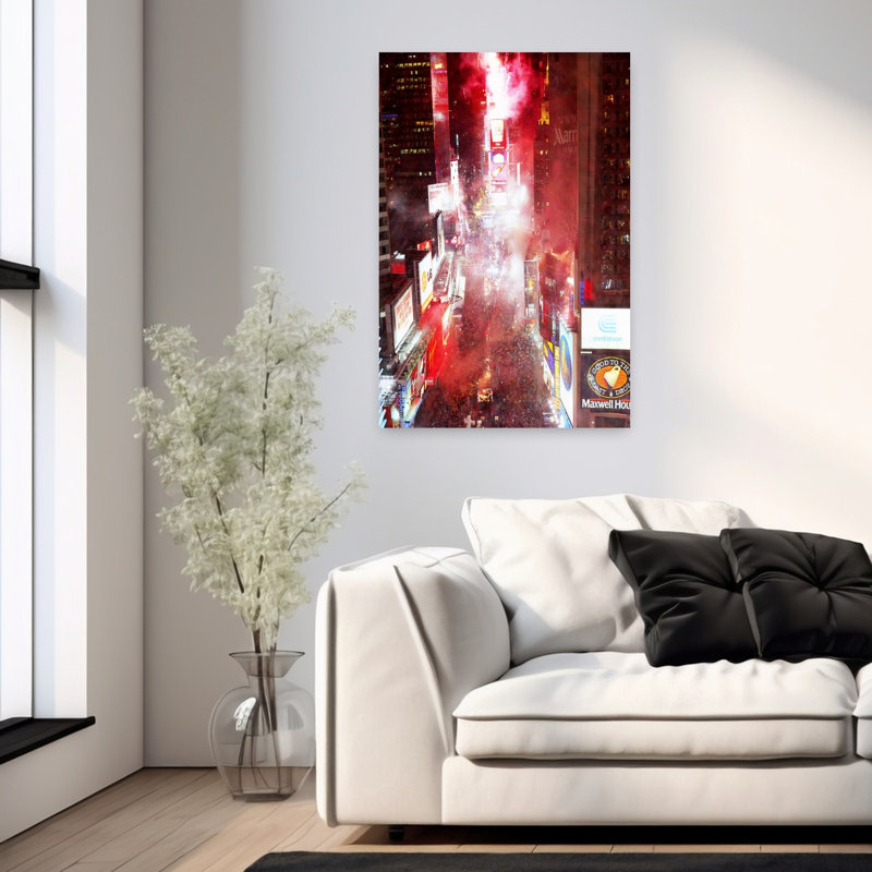 Art contemporain abstrait New York, H 36 po x l 24 po