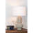 Chandra Metal Table Lamp; Dimensions 17W x 29H x 17D; Uses One Maximum 150 Watt E26 Base Bulb (Not Included)
