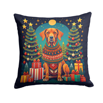 Enchanted Christmas Other/No Pattern Polyester Indoor/Outdoor Throw Pillow
