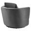 Fauteuil pivotant en velours Pirouette Performance-219657674