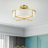 Charlieann Fabric Semi Flush Mount-54284035
