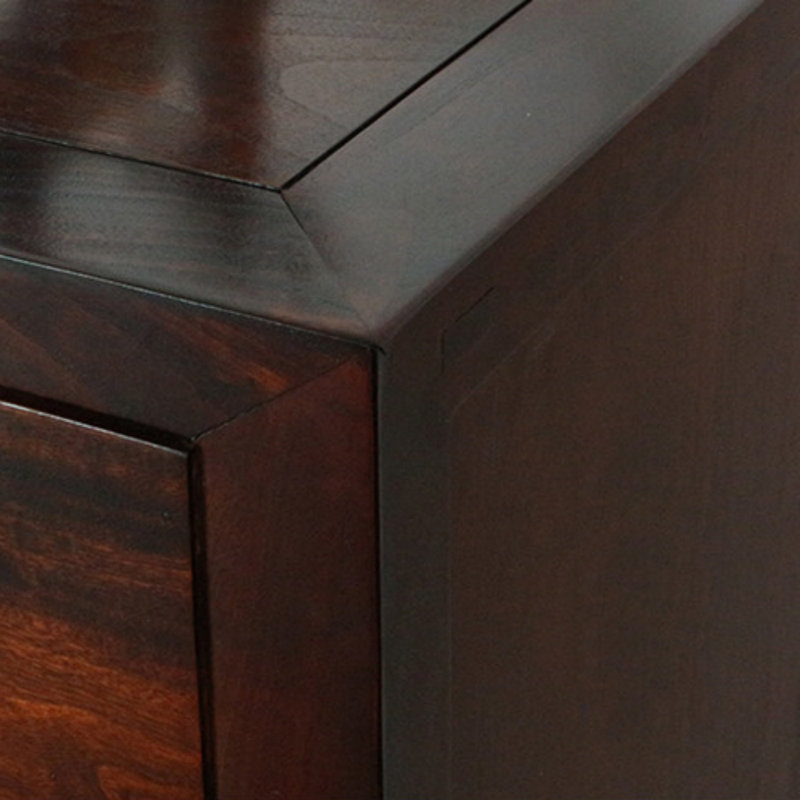 Buffet de style rétro minimaliste, Noyer