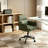 Task Chair Height Adjustable Leather Office Chair-129413496