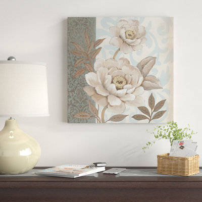 Small Parisian Peony II by Timothy O' Toole - 1 Piece Wrapped Canvas Painting