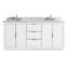 Ensemble de meuble-lavabo double 73 po Salise-490779763-490779767