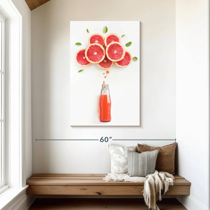 Yarlin Fresh Grapefruit Juice, 45" H x 30" W
