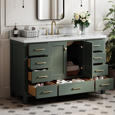 Ensemble de meuble-lavabo simple 55 po Cambridge